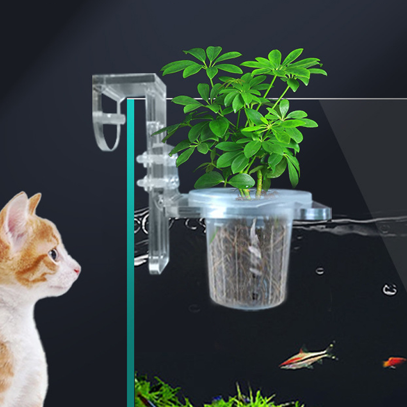 Aquarium Plant Holder - Kubki do sadzenia akwarium Hydroponiczny kosz