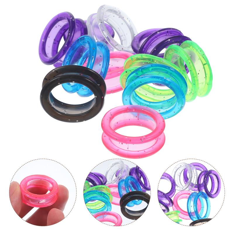 Trimming Scissor Set - 12 szt. Silikonowe pierścienie na palce