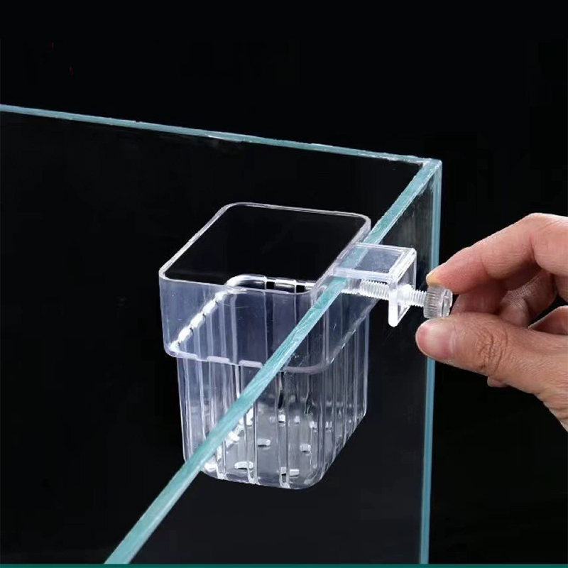 Przezroczysty wiszący pojemnik – Aquarium Plant Holder recenzja i cena