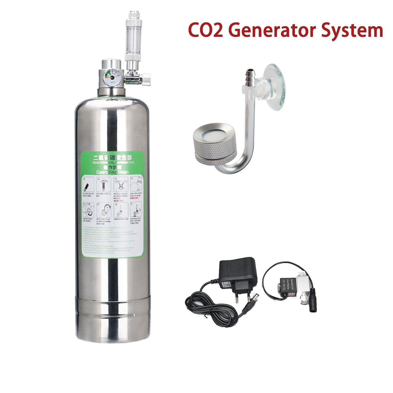 Zestaw do akwarium CO2 System  – Planted Aquarium Kit recenzja i cena