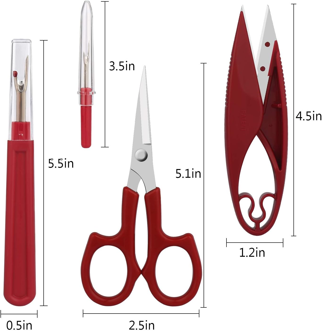 1 zestaw do rozpruwacza szwów  – Trimming Scissor Set recenzja i cena