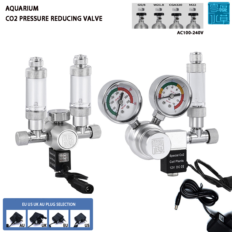 Akwarium regulator CO2 zawór e – Planted Aquarium Kit recenzja i cena