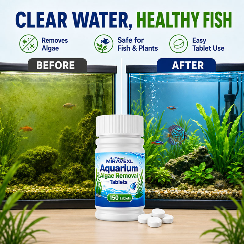 MIRAVEXL 150 Tabletki do usuwa – Planted Aquarium Parameters recenzja i cena