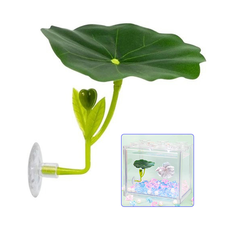 1 szt. Zielony liść-hamak dla  – Planted Aquarium Betta recenzja i cena