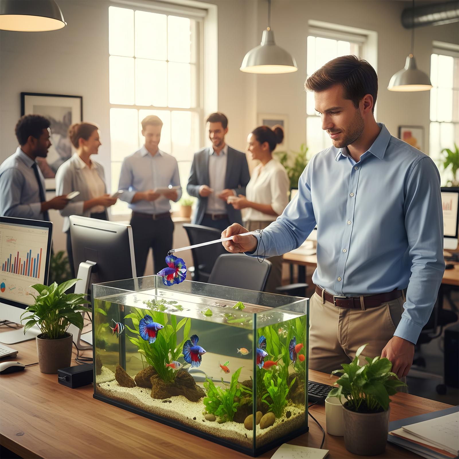 Wędka do treningu ryb Betta, i – Planted Aquarium Betta recenzja i cena