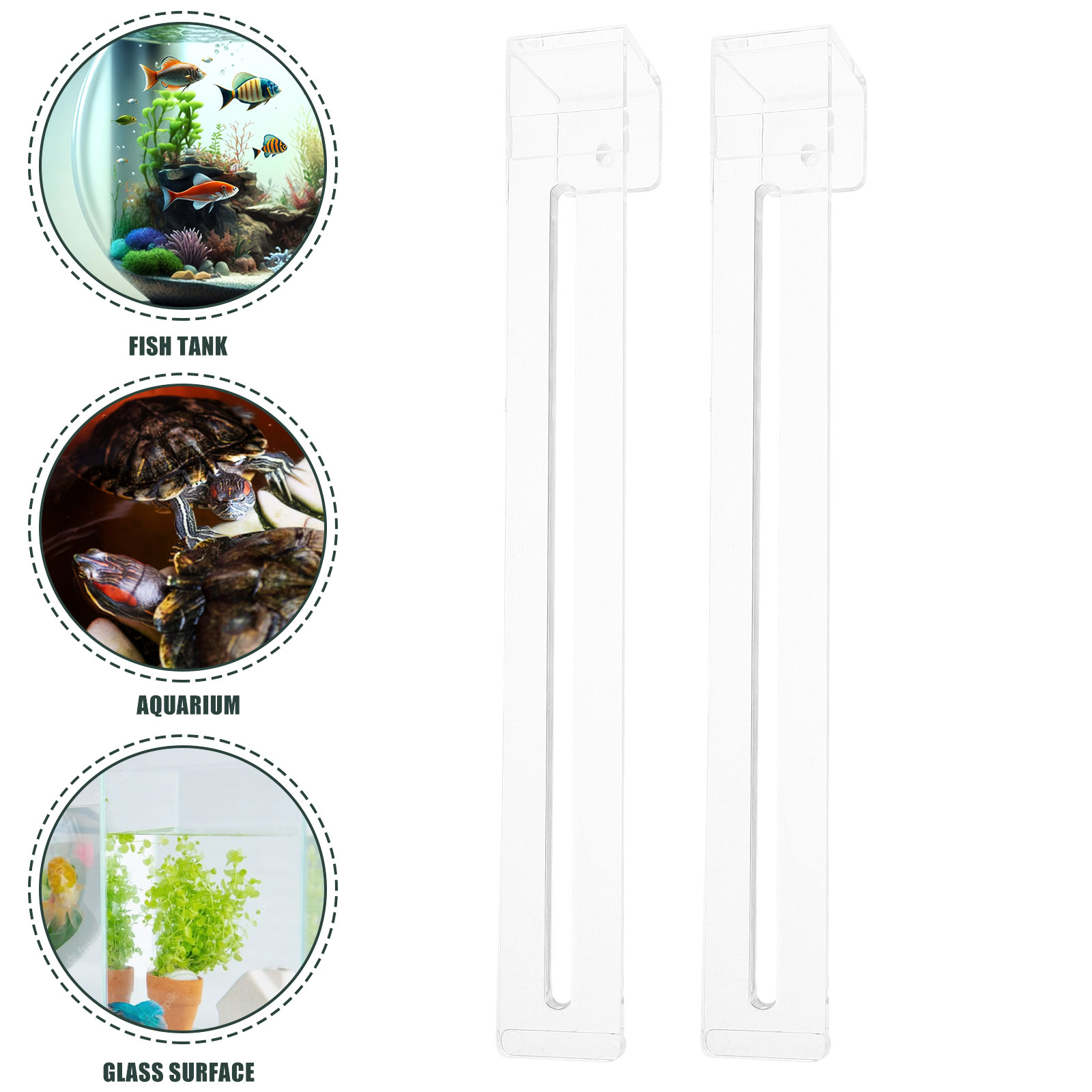 2 sztuki przezroczystych regul – Aquarium Plant Holder recenzja i cena