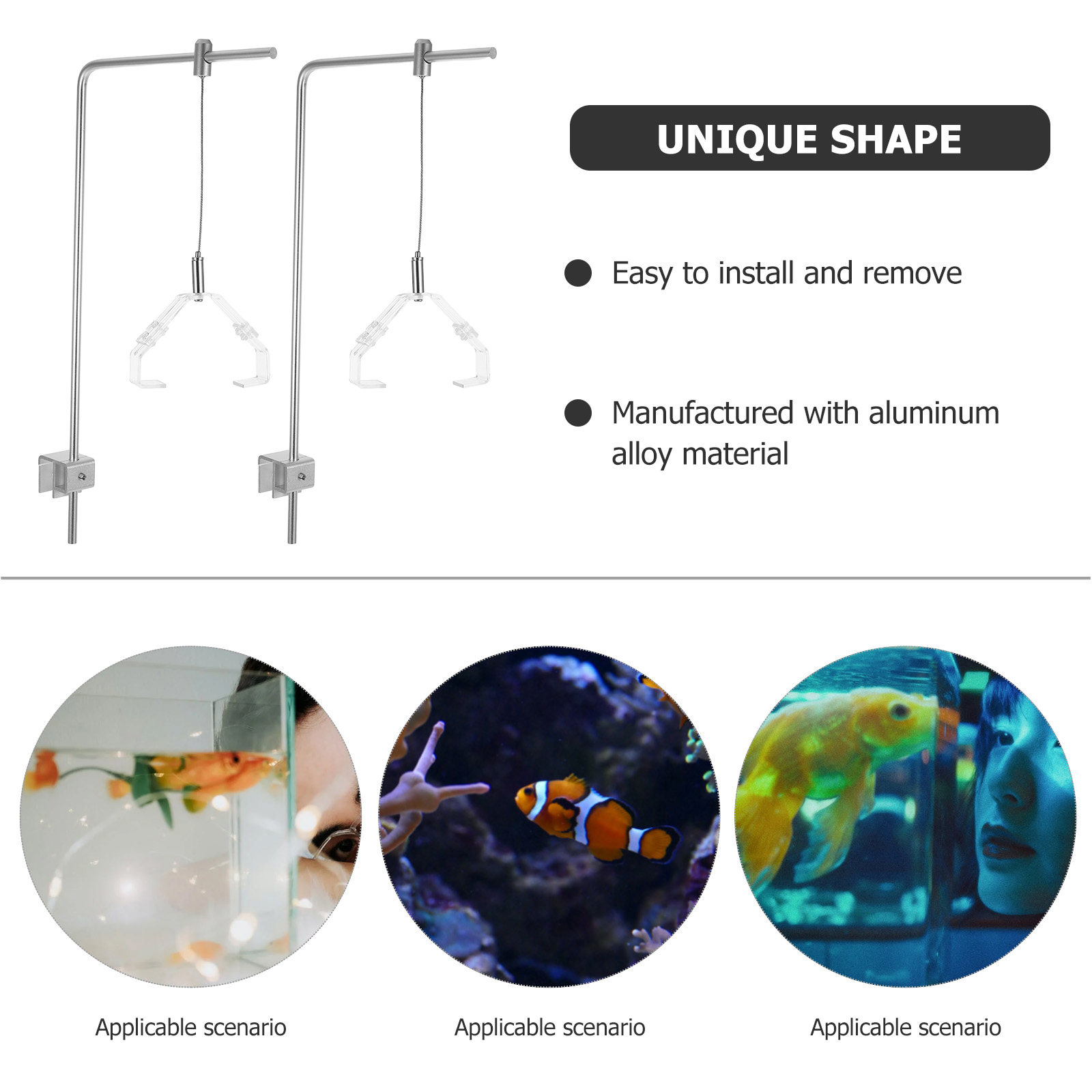 2 szt. Uchwyt do oświetlenia a – Aquarium For Planted Tank recenzja i cena
