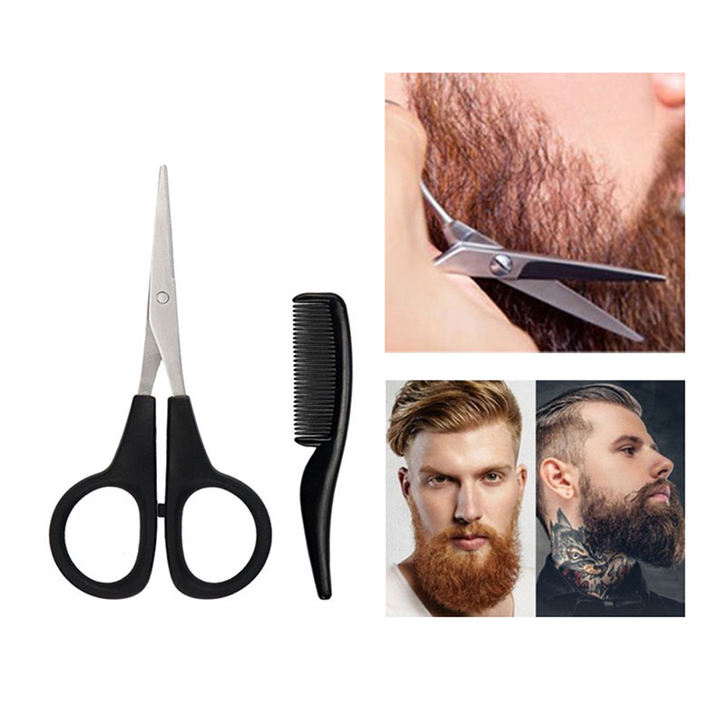 ·1 szt. Męski zestaw do pielęg – Trimming Scissor Set recenzja i cena